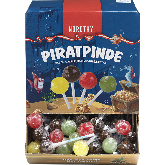 Blandede slikkepinde