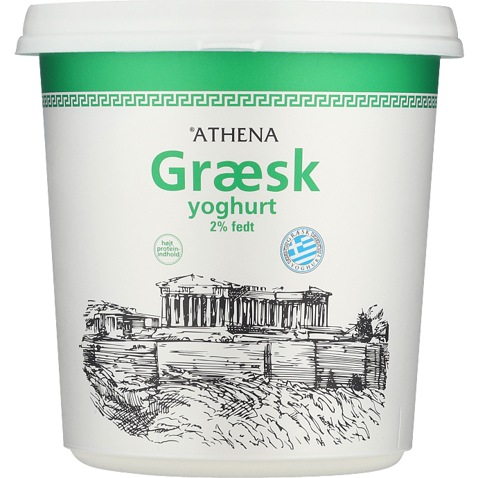 Græsk yoghurt 2% fedt