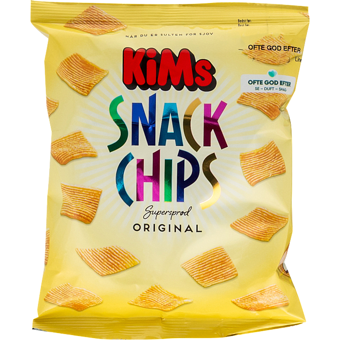 Chips m. krydderier