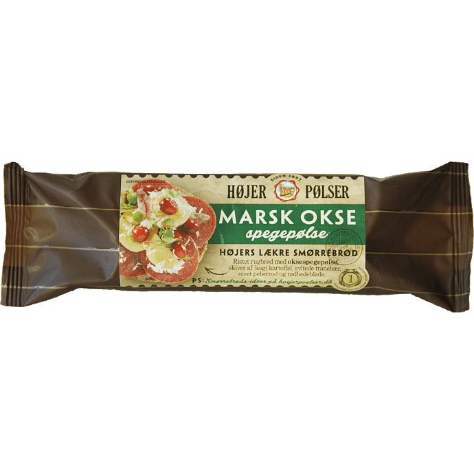 Oksespegepølse