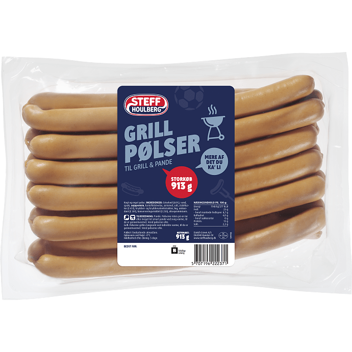 Grillpølser 61% kød
