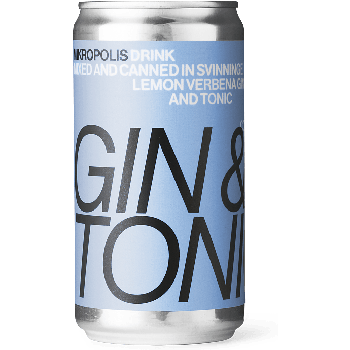 Cocktail m. Gin & Tonic og citron øko