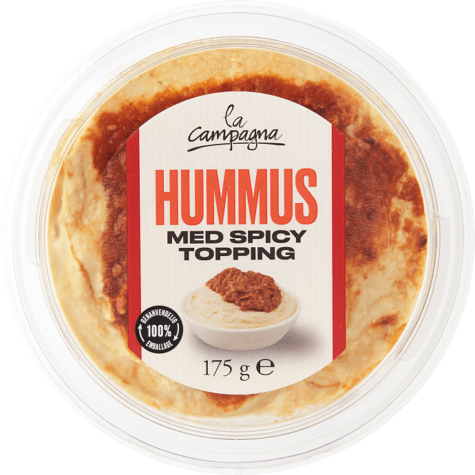 Hummus m. spicy topping