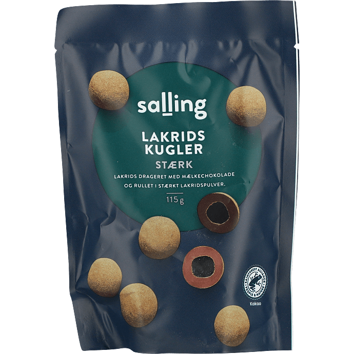 Chokoladekugler m. lakrids