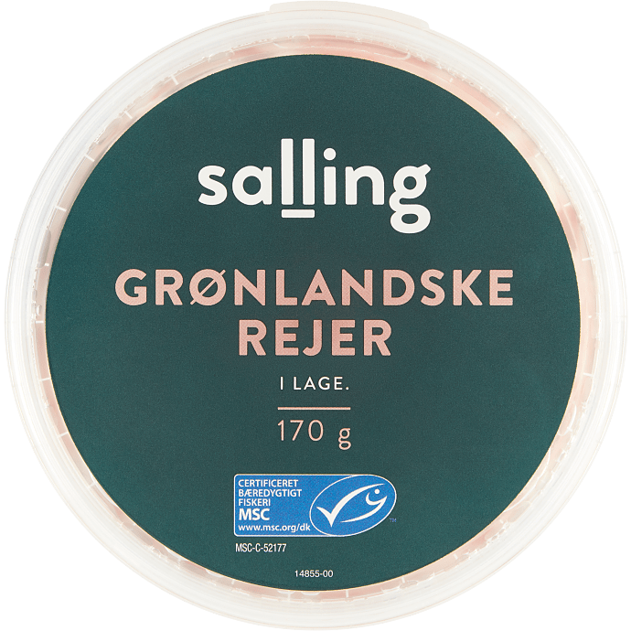 Grønlandsrejer i lage