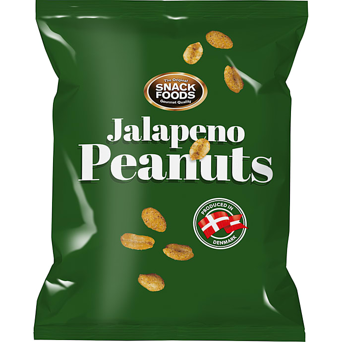 Ristede peanuts m. jalapeño