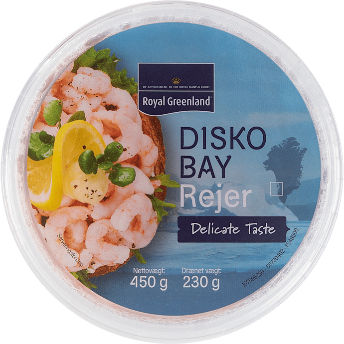 Grønlandske rejer i lage