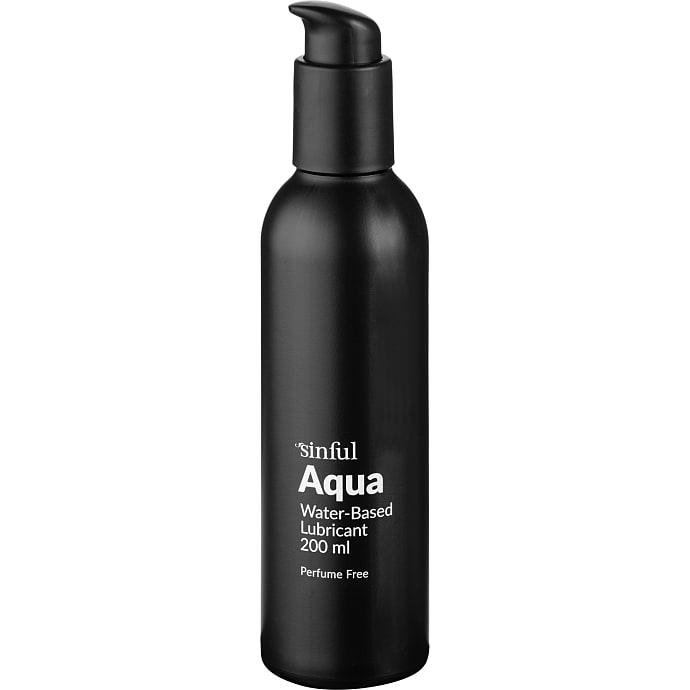 Sinful Aqua vandbaseret glidecreme 200 ml