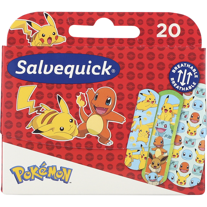 Plaster m. Pokémon vandafvisende