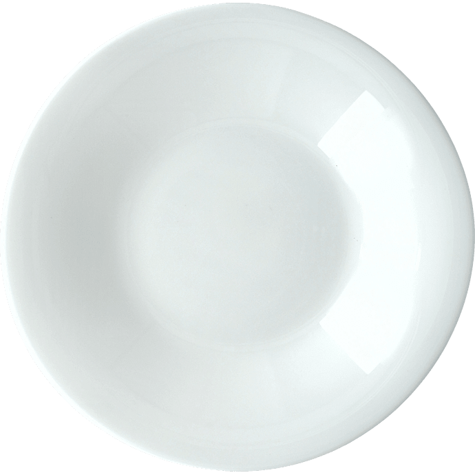 Suppetallerken opalglas 21,5 cm
