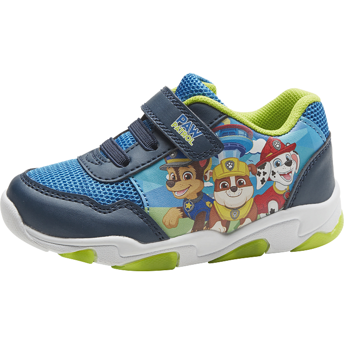Paw Patrol børne lyssko str. 28 - navy