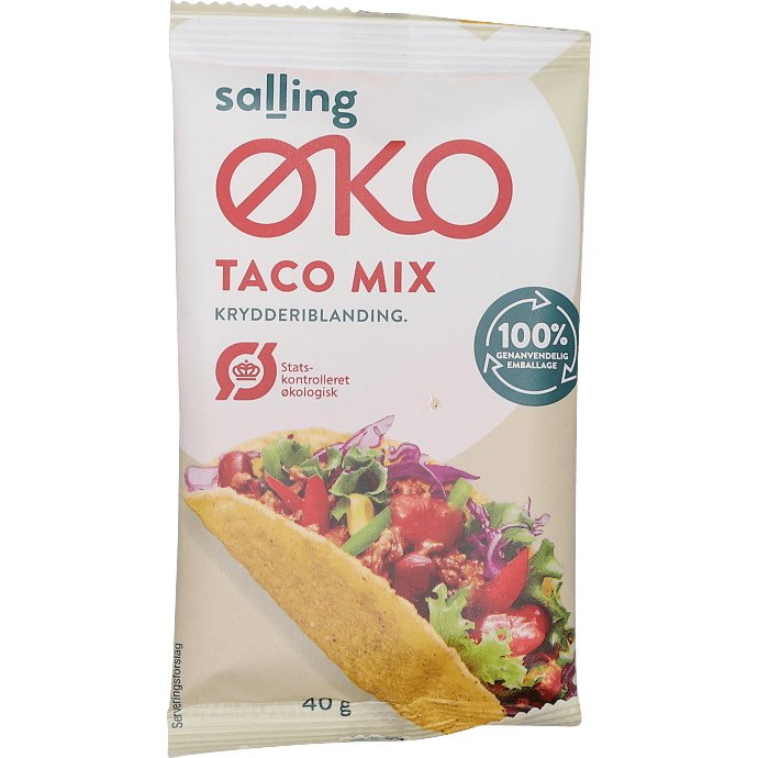 Taco krydderiblanding øko