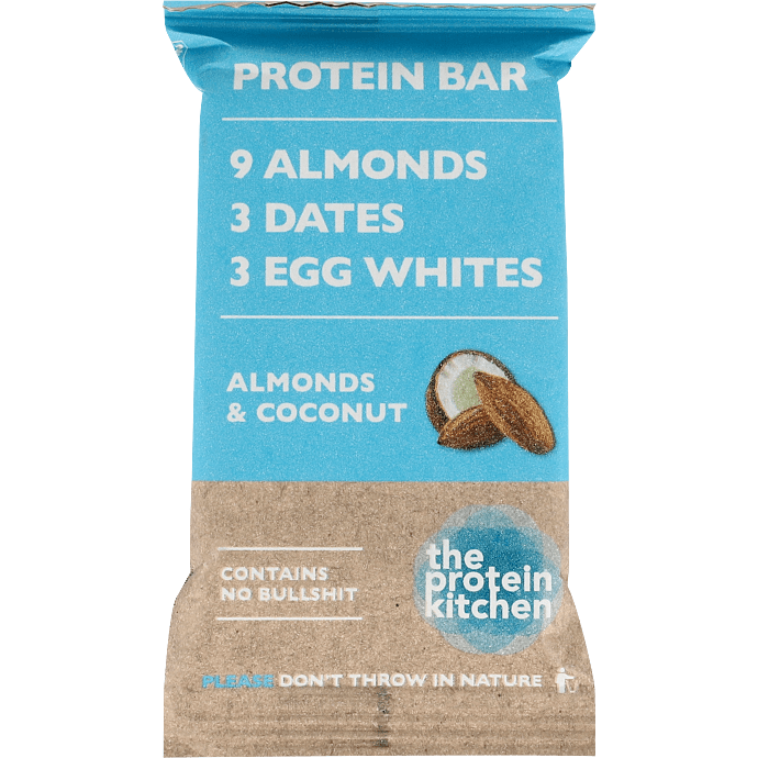 Proteinbar m. kokos og mandler