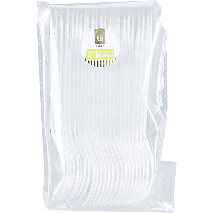 Gafler i plast 25-pak