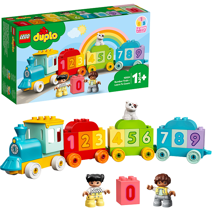LEGO DUPLO Tog med tal - lær at tælle 10954