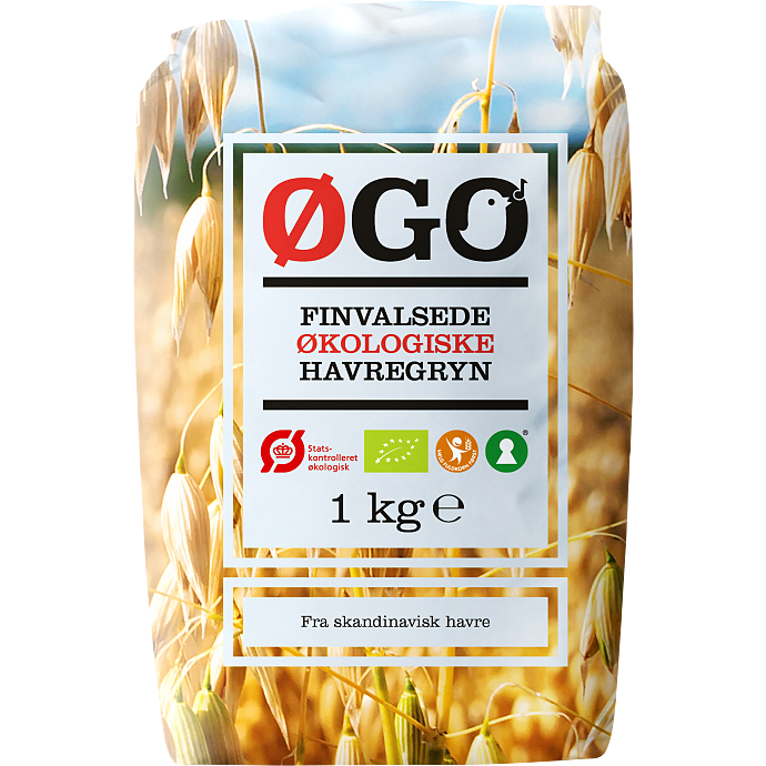 Finvalsede havregryn øko