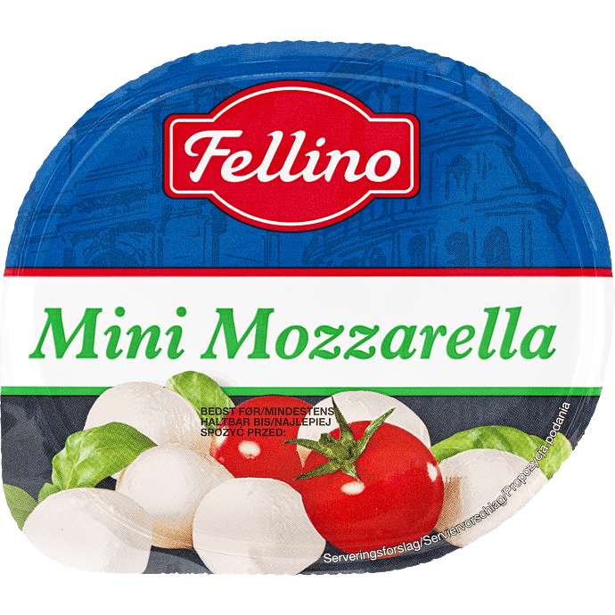 Mozzarella mini 19% fedt