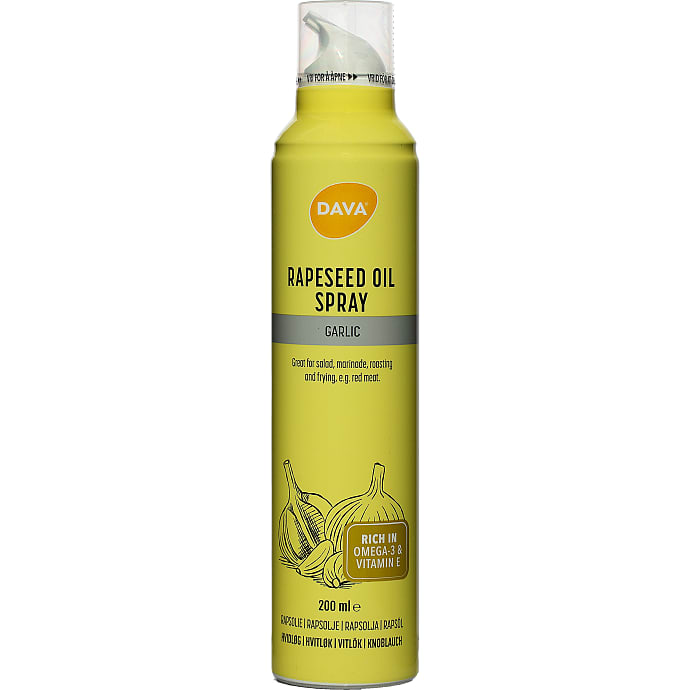 Rapsolie spray m. hvidløg