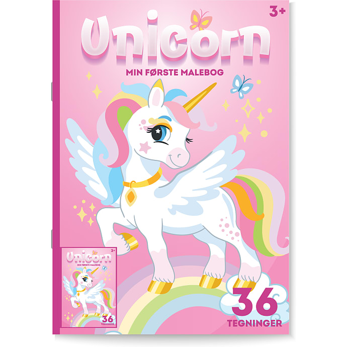 Min første malebog - Unicorn
