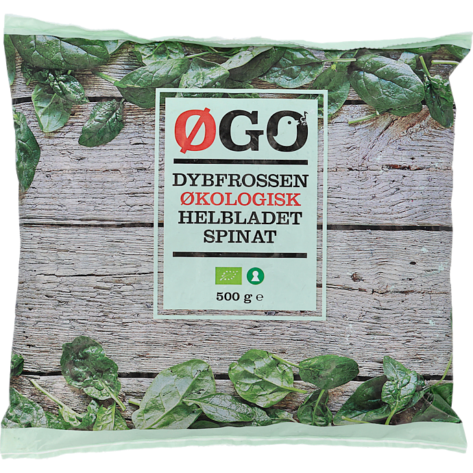 Helbladet spinat øko