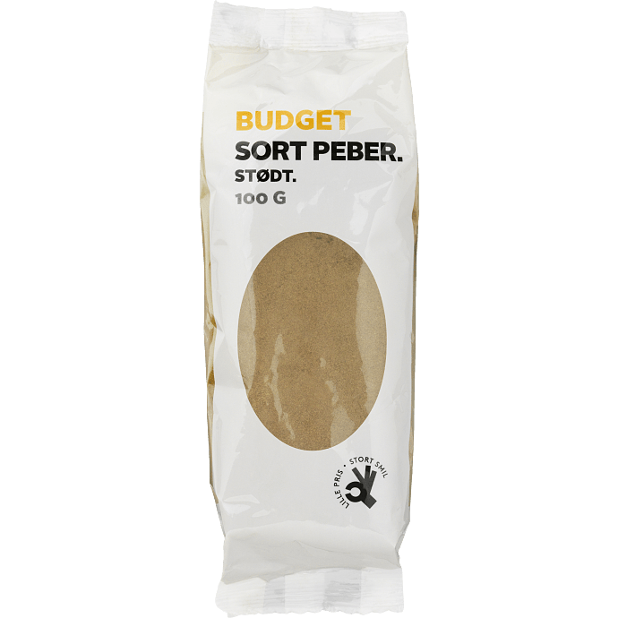Stødt sort peber