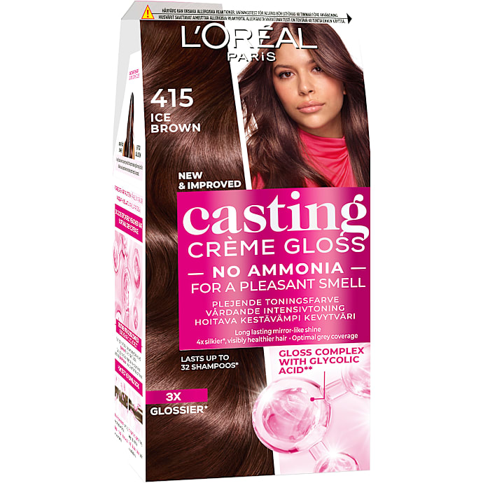 Toningsfarve 415 Iced Chocolate u. ammoniak