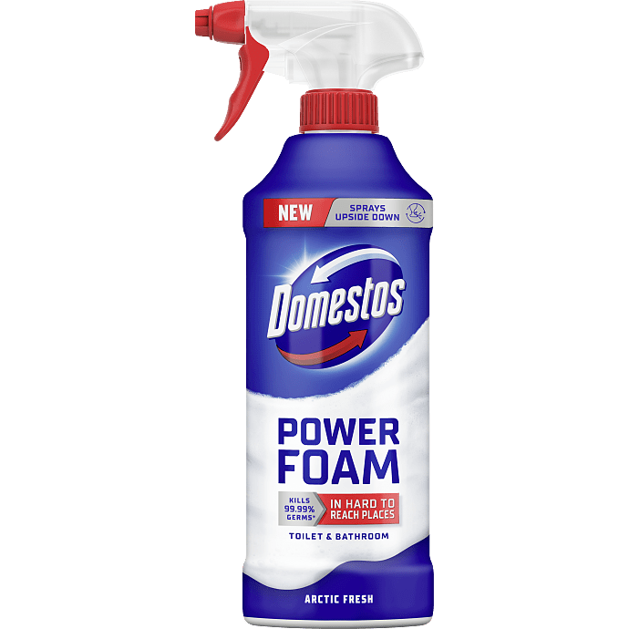 Toiletrens skummende spray