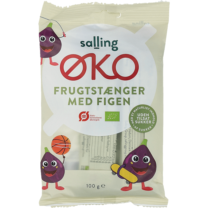 Frugtstænger m. figen øko