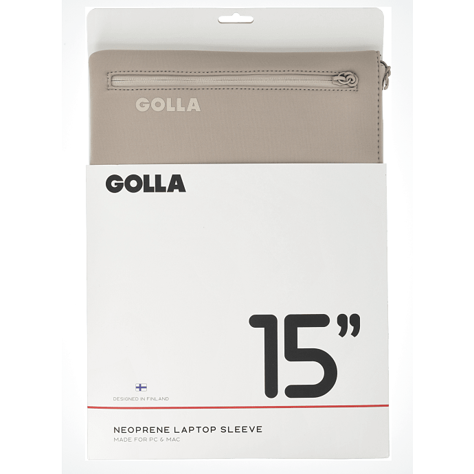 Golla computercover 15" - cream