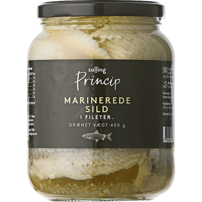 Marinerede sild i fileter