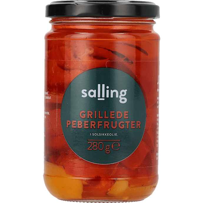 Grillede peberfrugter