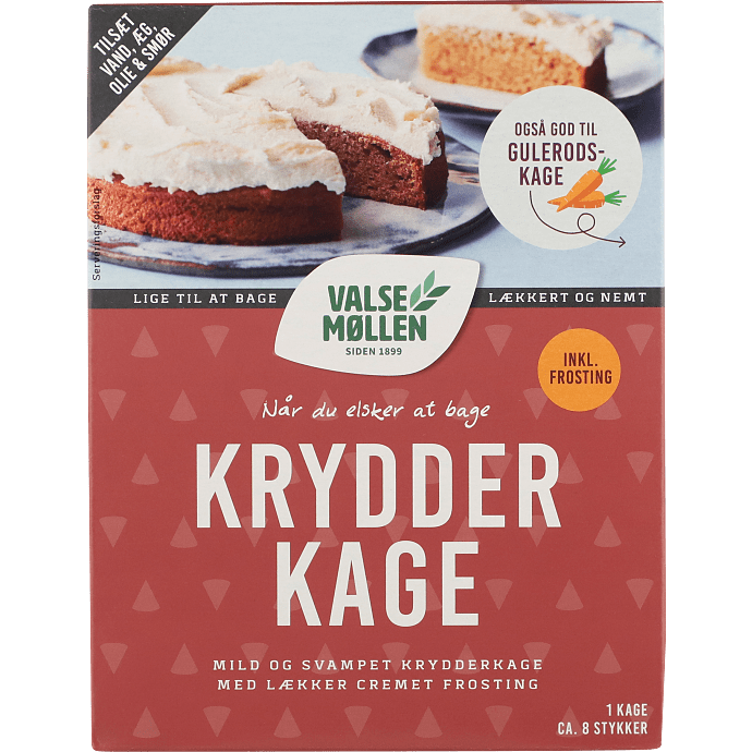 Krydderkage m. Frosting