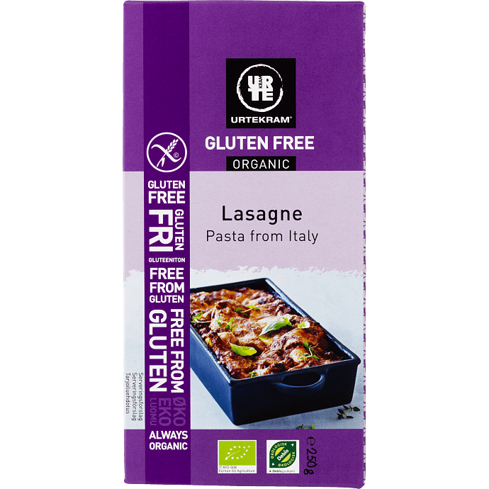 Lasagneplader glutenfri øko