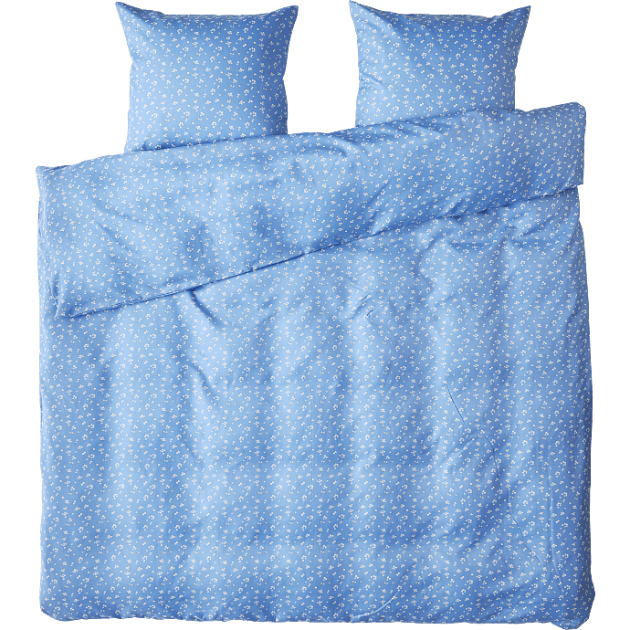 Mikrofiber sengetøj - bluey blå