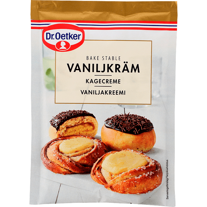 Kagecreme m. vanilje