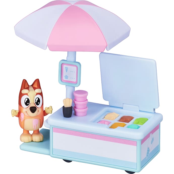 Bluey ice cream cart set