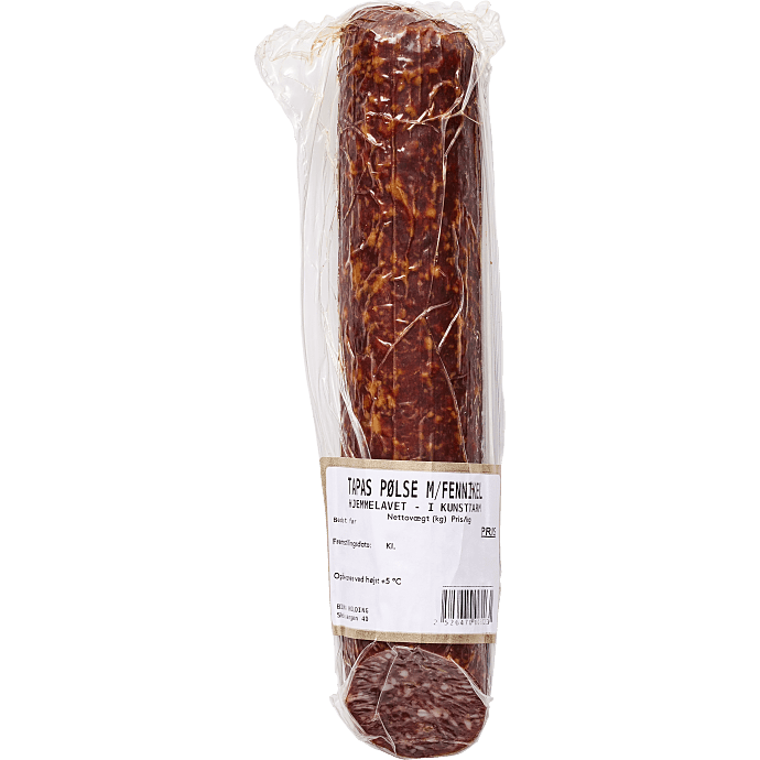 Tapaspølse m. fennikel