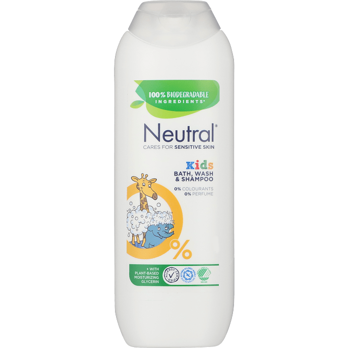 Shower gel og shampoo parfumefri
