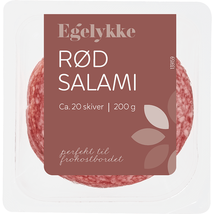 Rød salami