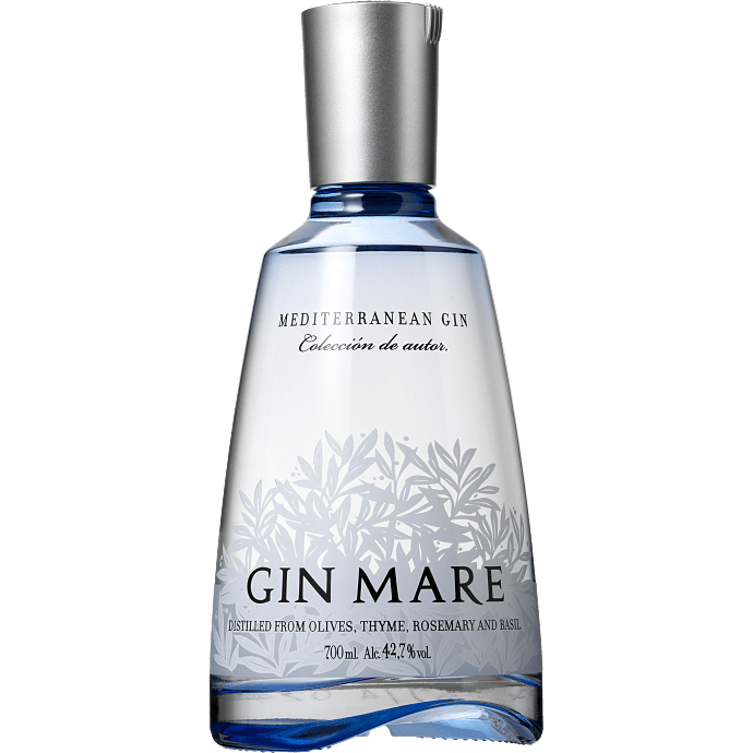 Gin m. oliven, timian, rosmarin og basilikum