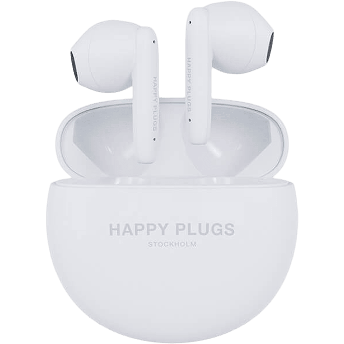 Happy Plugs Joy Lite In-Ear TWS høretelefoner - hvid