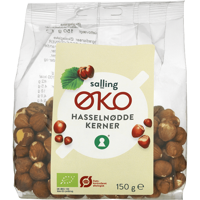 Hasselnøddekerner øko