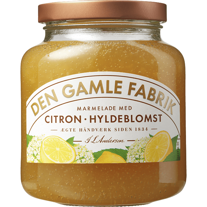 Citrus-og hyldeblomstmarmelade