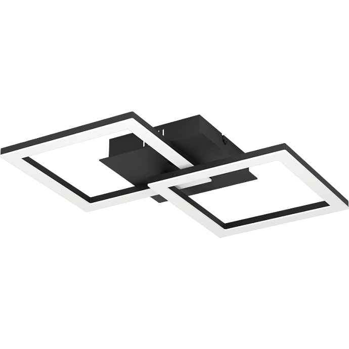 LED loftlampe m. mikrofon - multifarvet