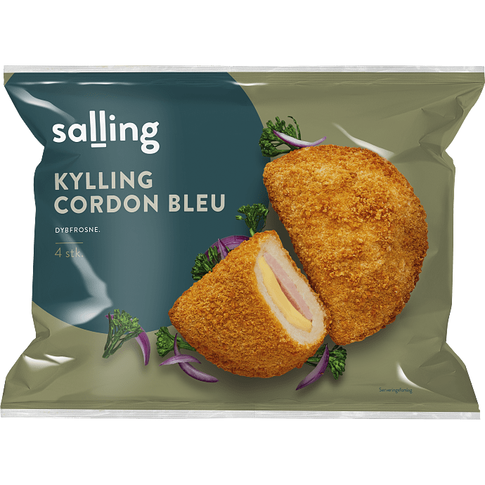 Cordon Bleu af kylling