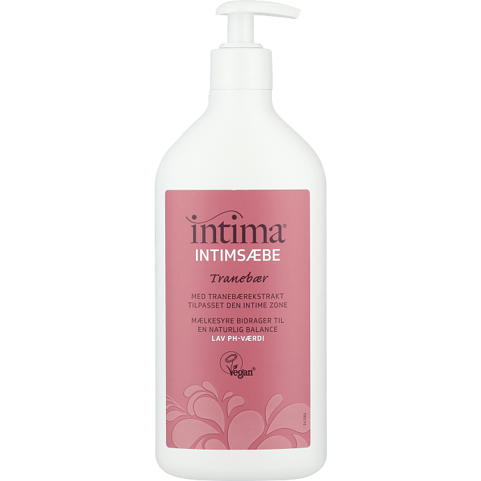 Intimsæbe m. tranebærekstrakt
