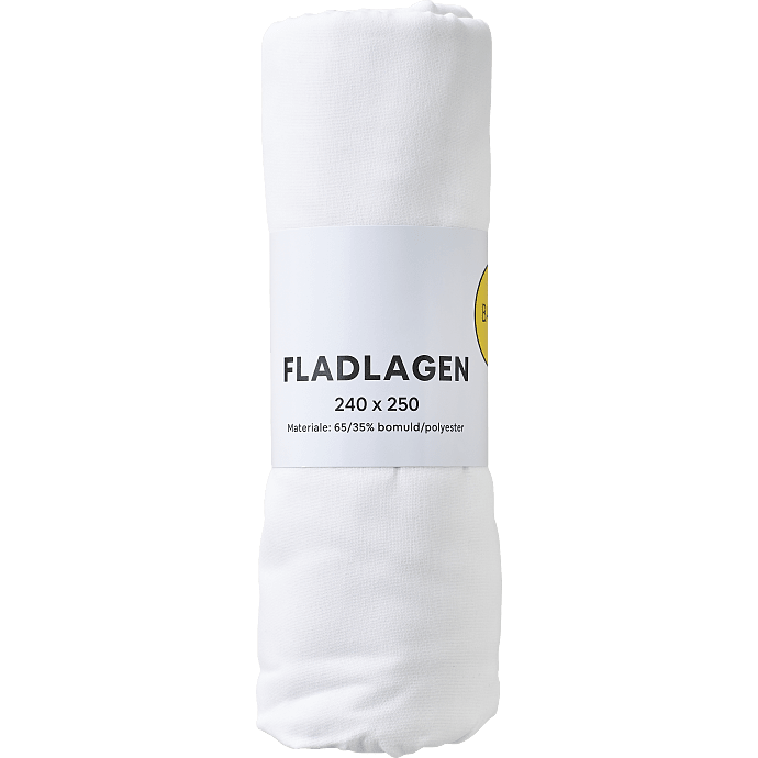 Fladlagen - hvid