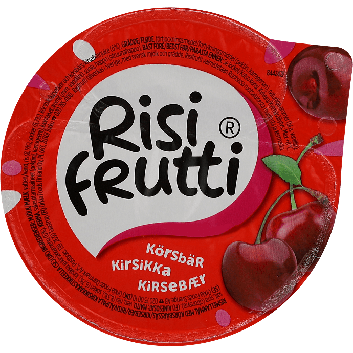 Risdessert m. kirsebærsauce