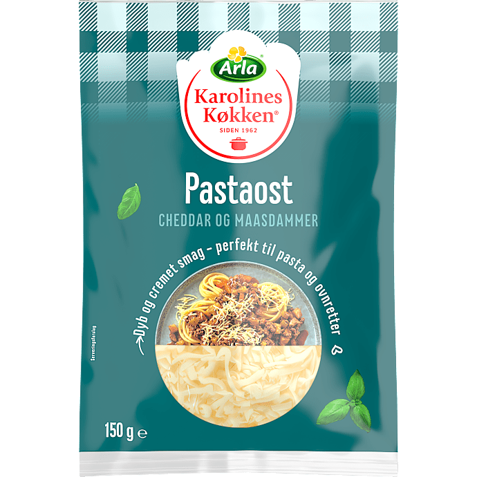 Revet cheddar og Maasdammer ost 32% fedt