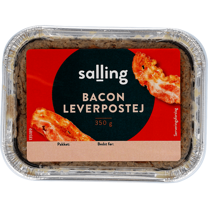 Leverpostej m. bacon